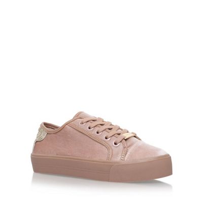 Carvela Natural 'Lazer' flat lace up sneakers